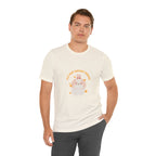 Cute Kawaii Bunny Tee — "Just Keep Moving Forward" Graphic T-Shirt