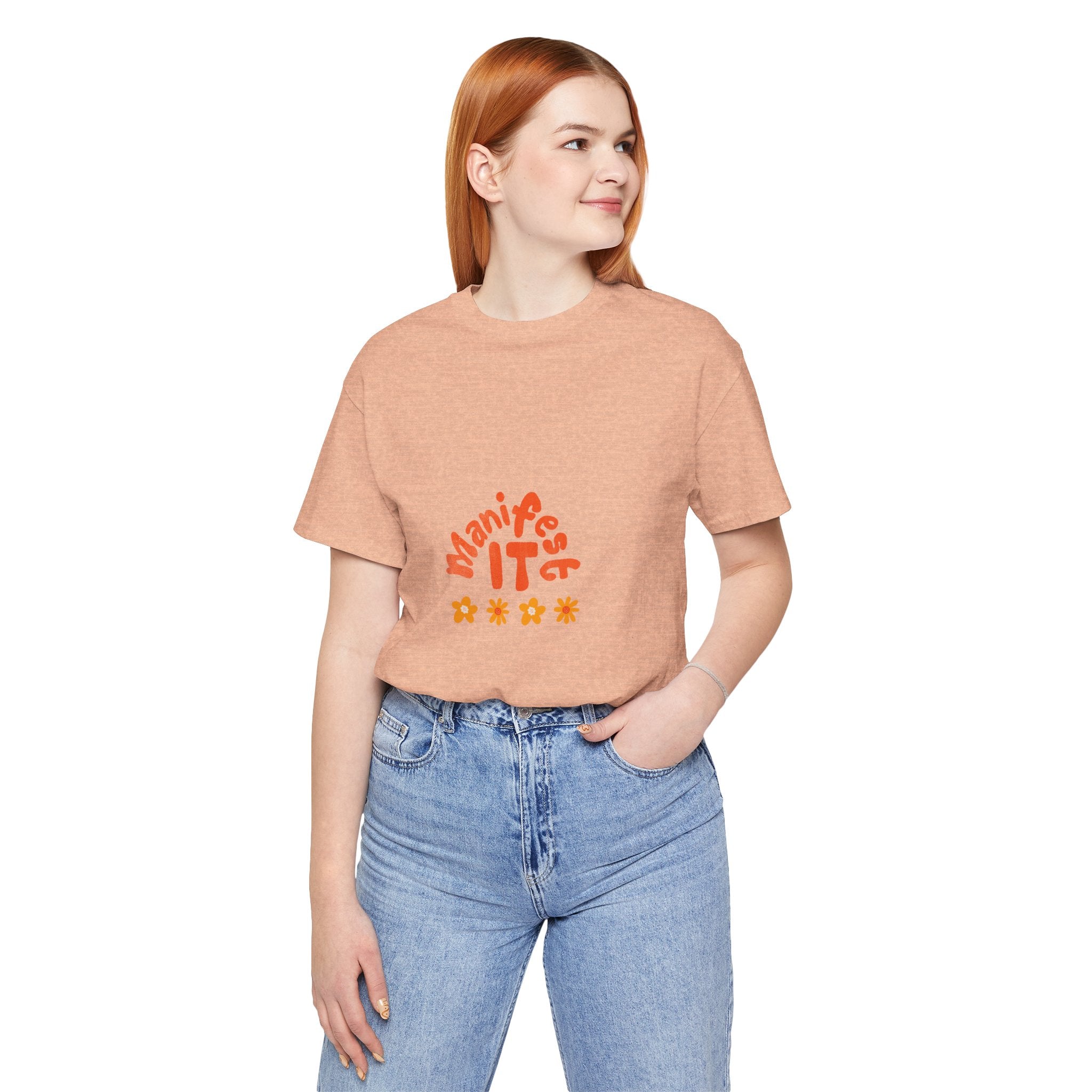 Manifest It Tee — Positive Affirmation Graphic T‑Shirt