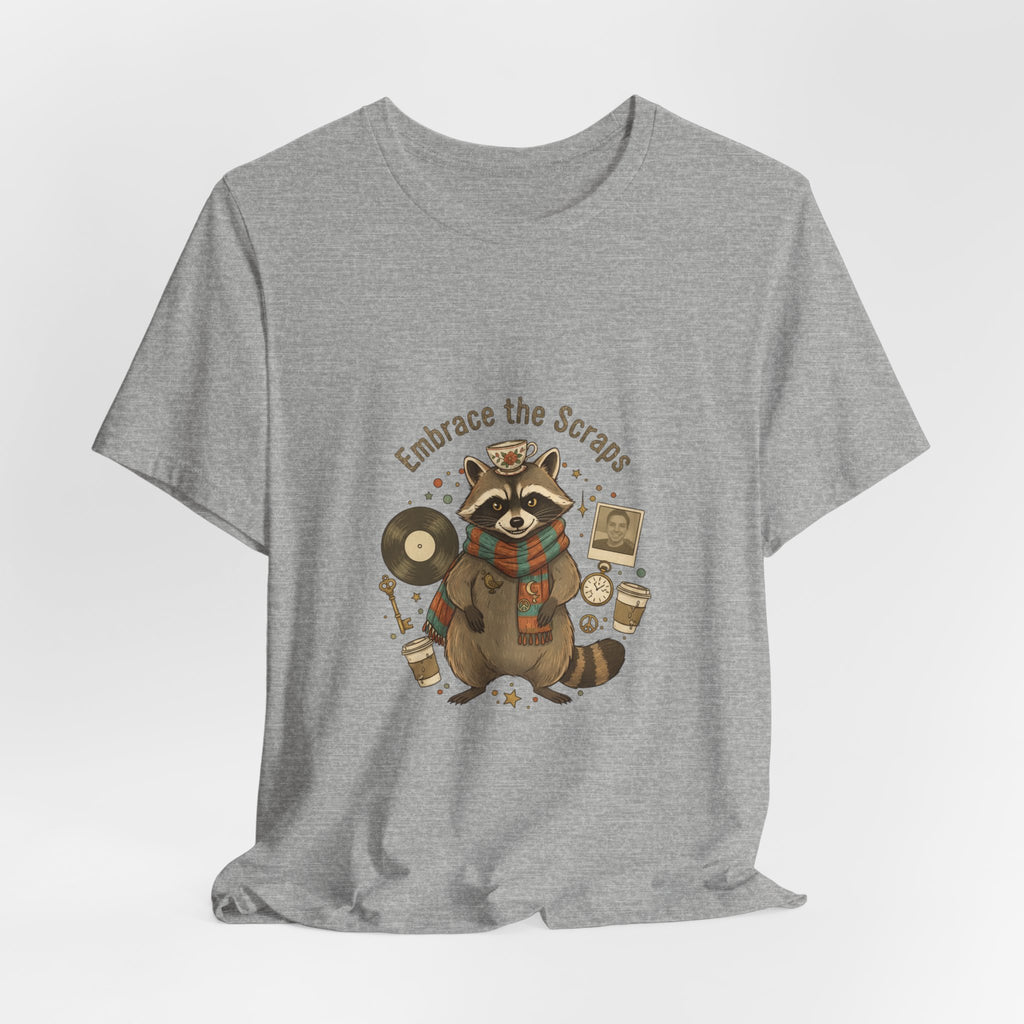 Embrace the Scraps Raccoon Tee | Trash Panda, Scavenger Chic