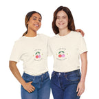 Cute Cherries Graphic Tee — "I Am Cute, You're Cute" Cute Fruit T-Shirt