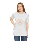 Cute Kawaii Bunny Tee — "Just Keep Moving Forward" Graphic T-Shirt