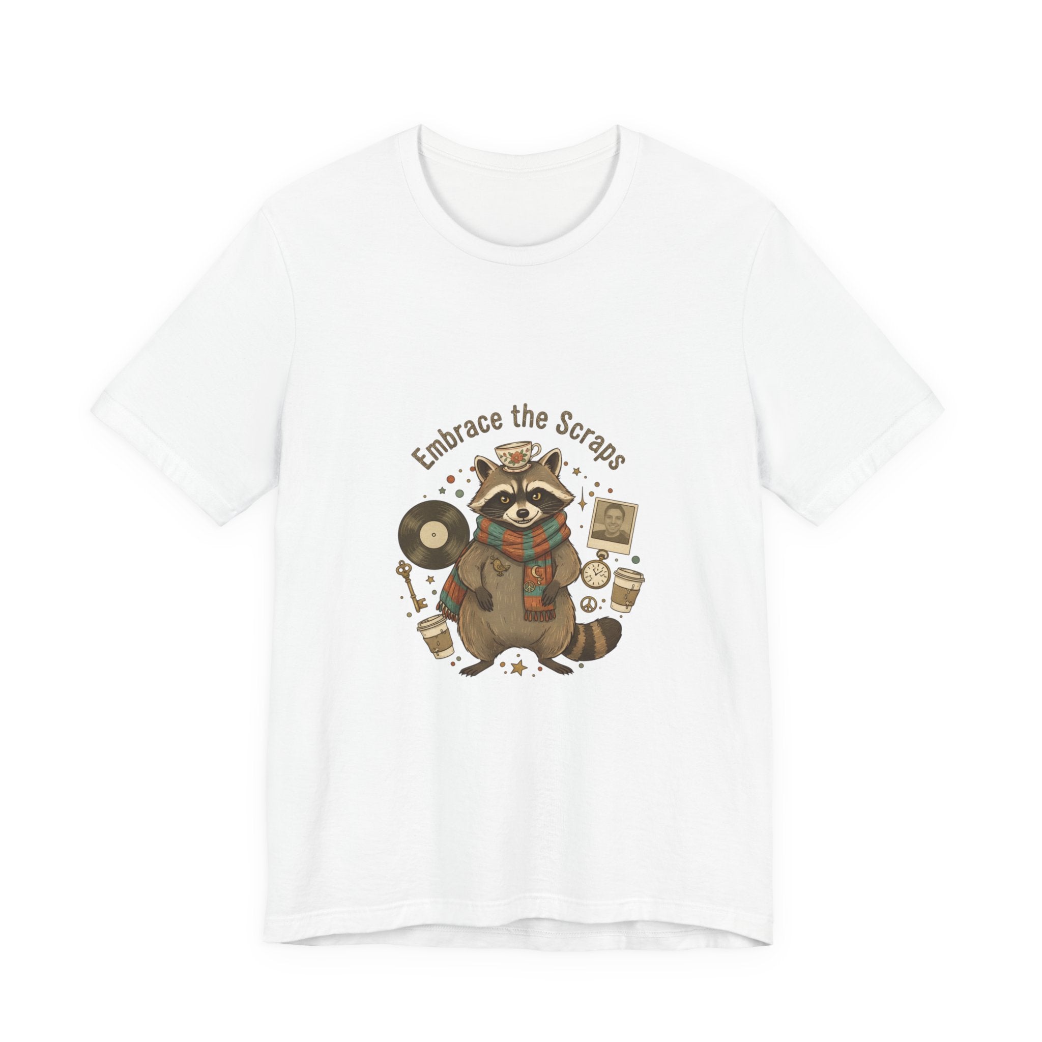 Embrace the Scraps Raccoon Tee | Trash Panda, Scavenger Chic