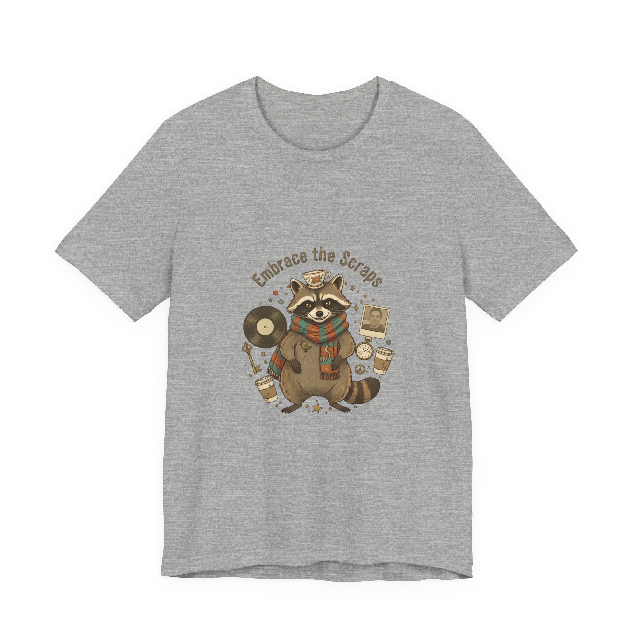 Embrace the Scraps Raccoon Tee | Trash Panda, Scavenger Chic