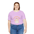 Cute Kawaii Bunny Tee — "Just Keep Moving Forward" Graphic T-Shirt