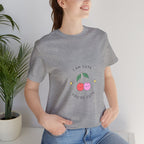 Cute Cherries Graphic Tee — "I Am Cute, You're Cute" Cute Fruit T-Shirt