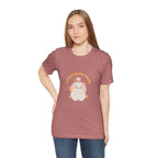 Cute Kawaii Bunny Tee — "Just Keep Moving Forward" Graphic T-Shirt