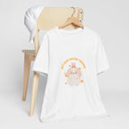 Cute Kawaii Bunny Tee — "Just Keep Moving Forward" Graphic T-Shirt