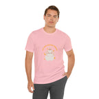 Cute Kawaii Bunny Tee — "Just Keep Moving Forward" Graphic T-Shirt