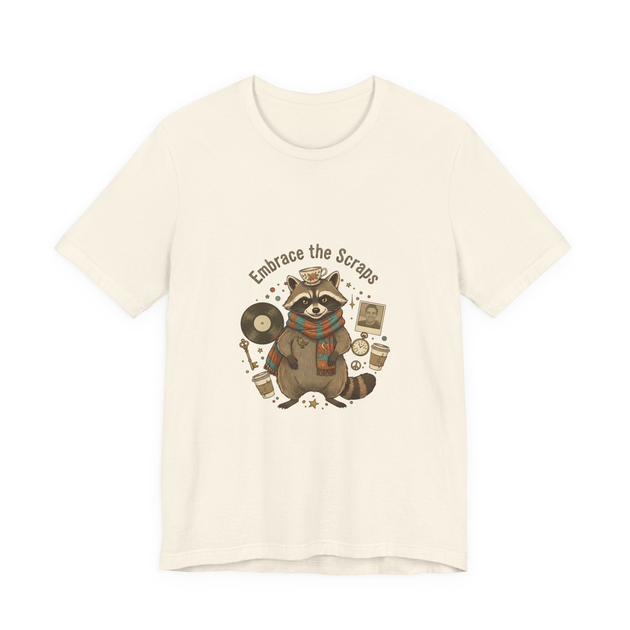 Embrace the Scraps Raccoon Tee | Trash Panda, Scavenger Chic