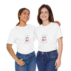 Cute Cherries Graphic Tee — "I Am Cute, You're Cute" Cute Fruit T-Shirt