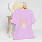 Cute Kawaii Bunny Tee — "Just Keep Moving Forward" Graphic T-Shirt