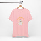 Cute Kawaii Bunny Tee — "Just Keep Moving Forward" Graphic T-Shirt