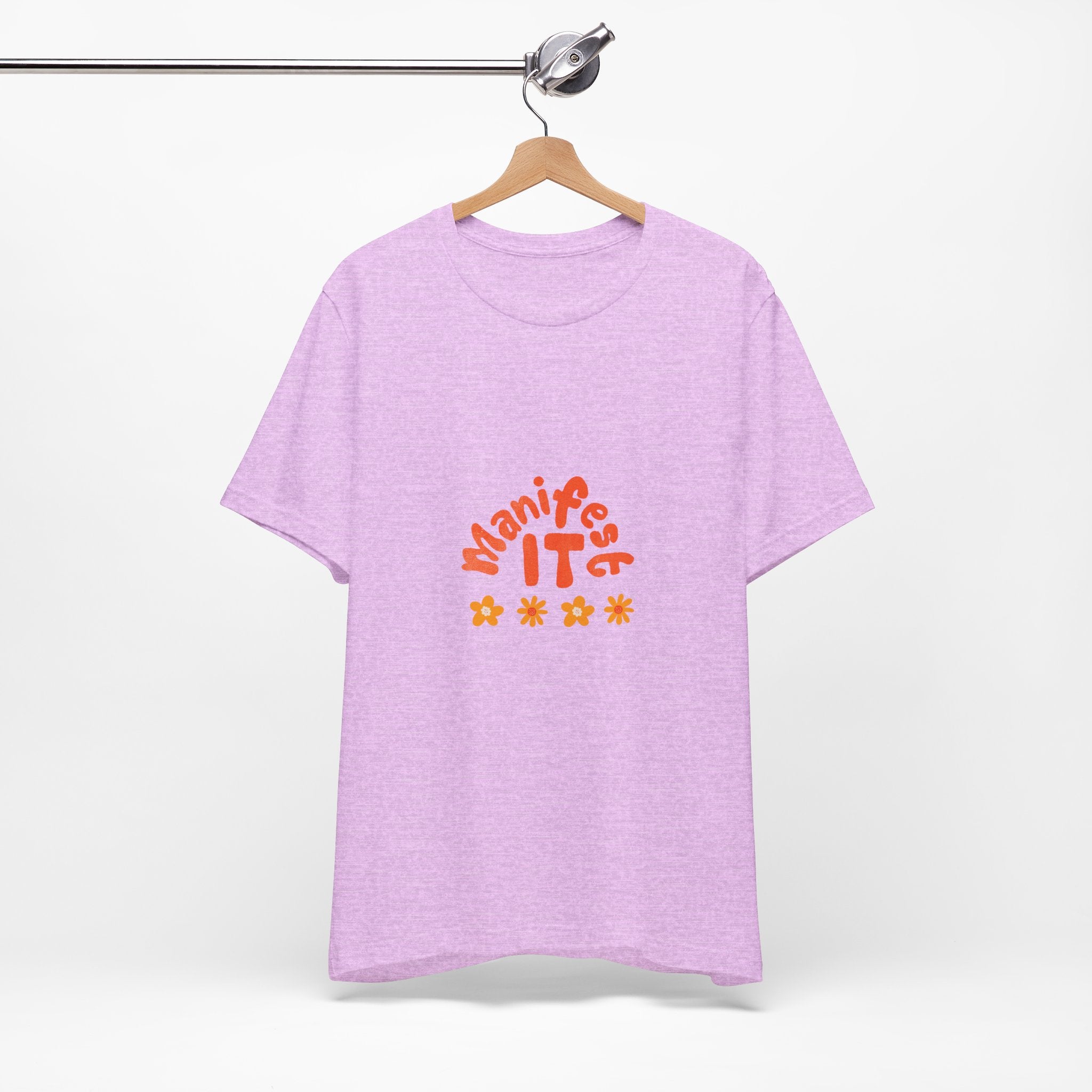Manifest It Tee — Positive Affirmation Graphic T‑Shirt