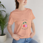 Cute Cherries Graphic Tee — "I Am Cute, You're Cute" Cute Fruit T-Shirt