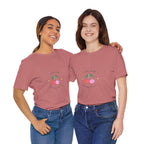 Cute Cherries Graphic Tee — "I Am Cute, You're Cute" Cute Fruit T-Shirt