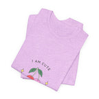 Cute Cherries Graphic Tee — "I Am Cute, You're Cute" Cute Fruit T-Shirt