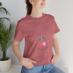 Cute Cherries Graphic Tee — "I Am Cute, You're Cute" Cute Fruit T-Shirt