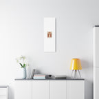 Terracotta Arch Abstract Canvas | Earthy Minimal Poster