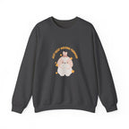 Crewneck Sweatshirt — Cute Kawaii Stars Design "Just Keep Moving Forward"