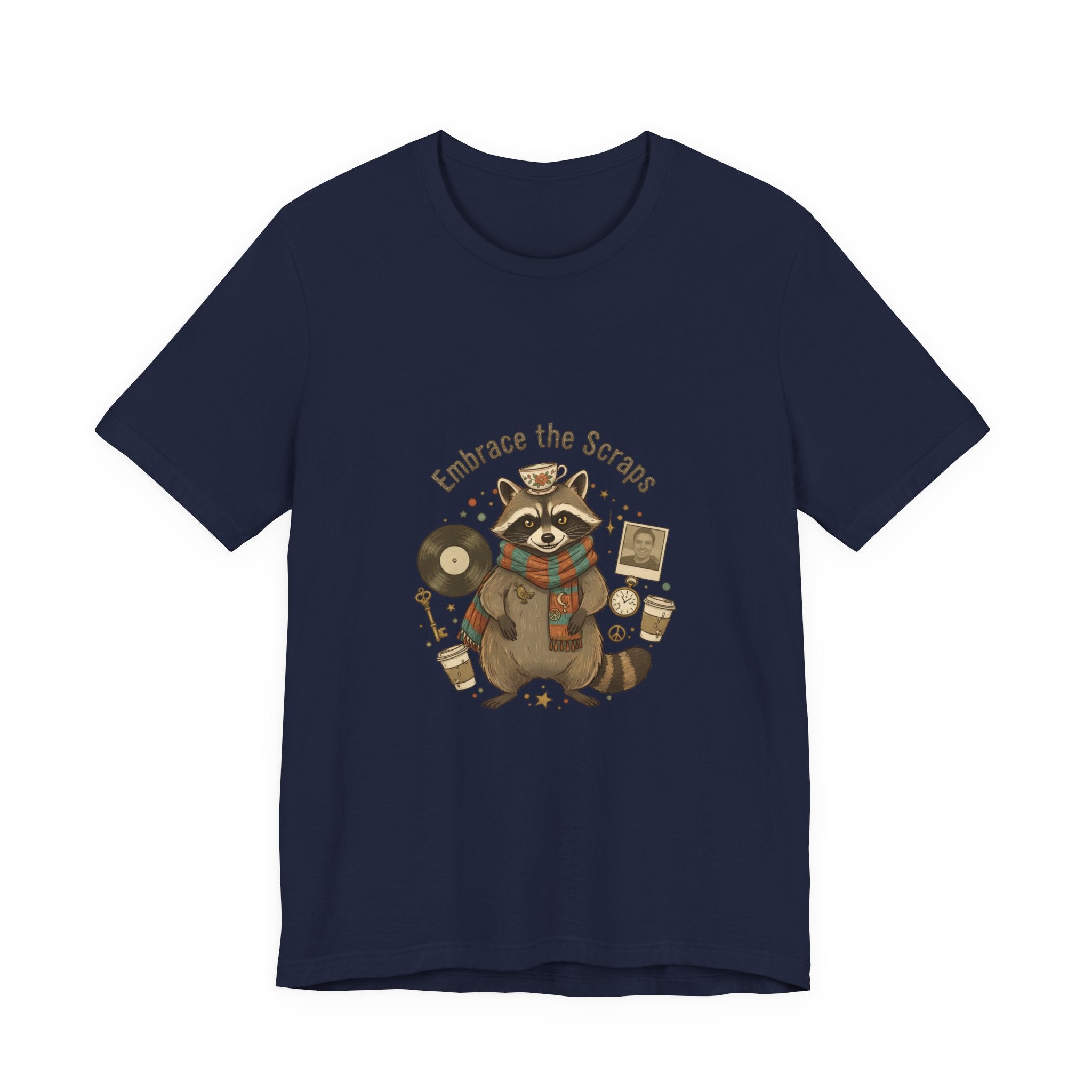 Embrace the Scraps Raccoon Tee | Trash Panda, Scavenger Chic