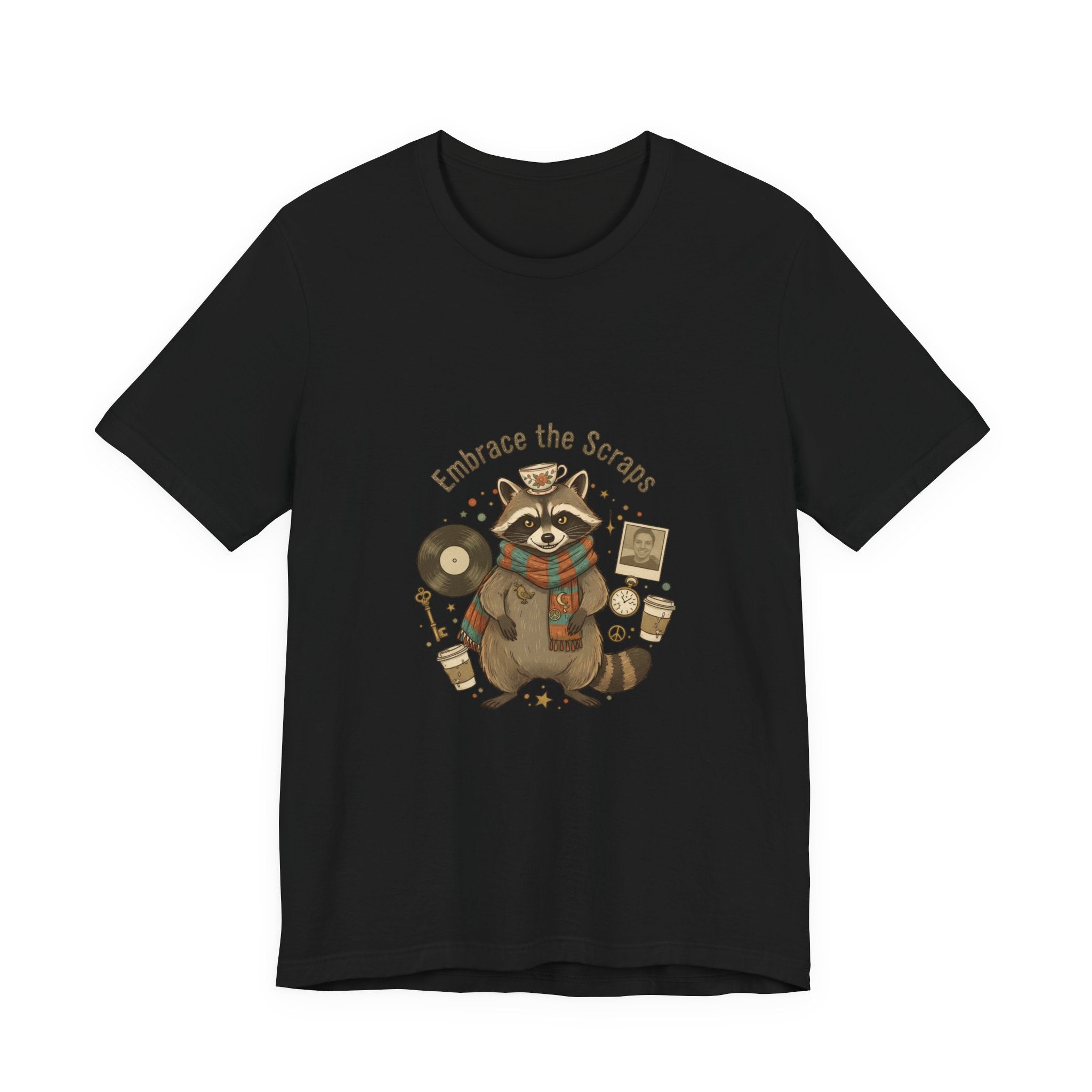 Embrace the Scraps Raccoon Tee | Trash Panda, Scavenger Chic