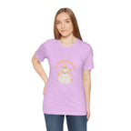 Cute Kawaii Bunny Tee — "Just Keep Moving Forward" Graphic T-Shirt