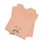 Cute Cherries Graphic Tee — "I Am Cute, You're Cute" Cute Fruit T-Shirt