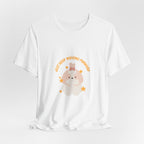 Cute Kawaii Bunny Tee — "Just Keep Moving Forward" Graphic T-Shirt