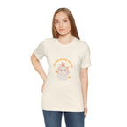 Cute Kawaii Bunny Tee — "Just Keep Moving Forward" Graphic T-Shirt